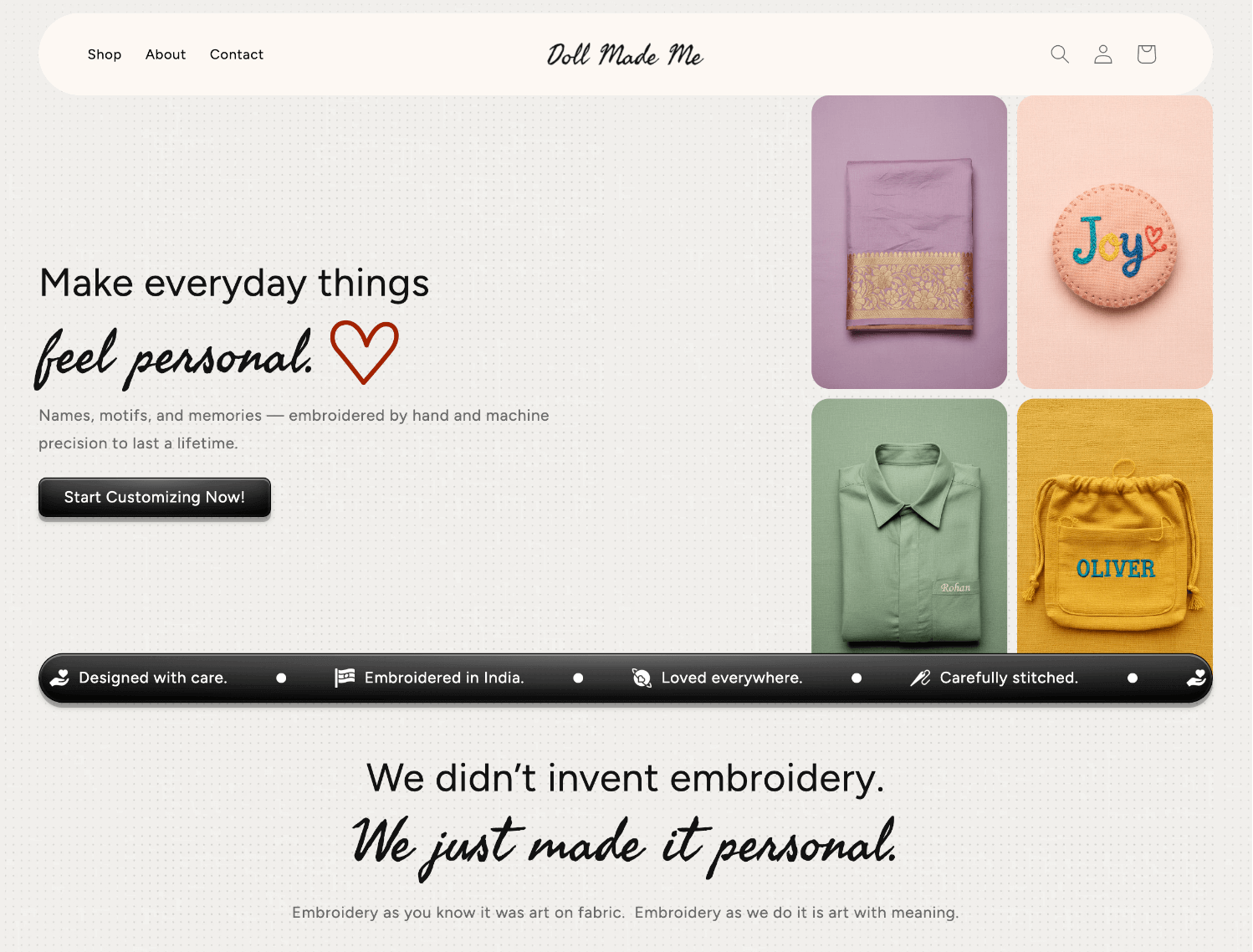 You are currently viewing Doll Made Me